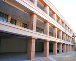 The building of the Department of Archives, Library Science and Museum Studies